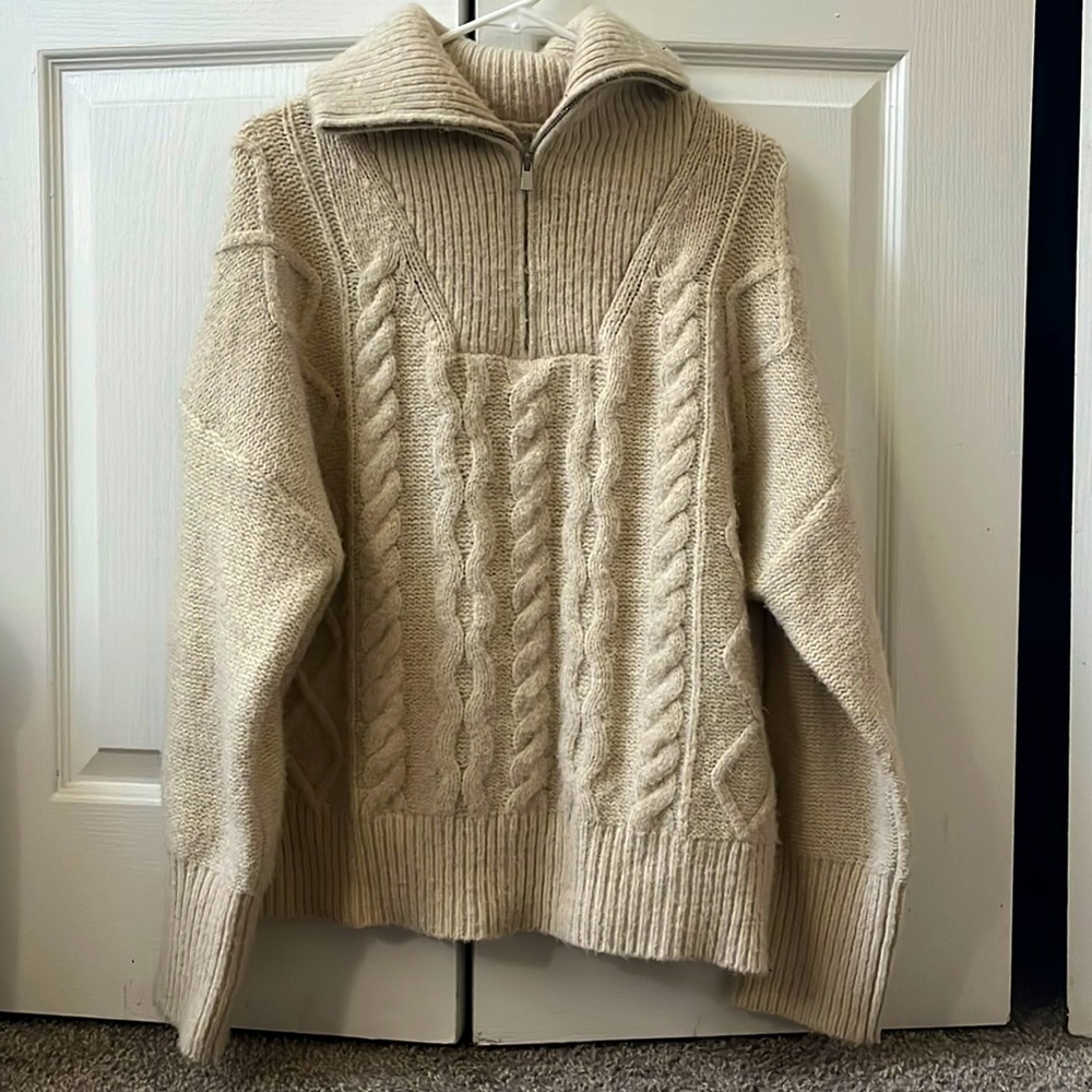 Target brand quarter zip sweater FOR SALE